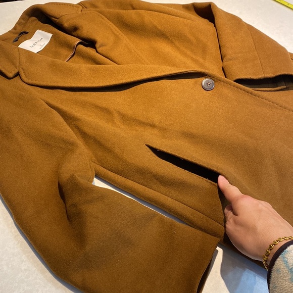 Aritzia Babaton The Stedman Coat Size Small Camel Brown⭐️⭐️⭐️⭐️ - Picture 11 of 17
